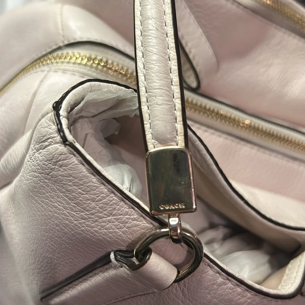 Coach Madison Cafe Leather Carryall - Picture 16 of 16